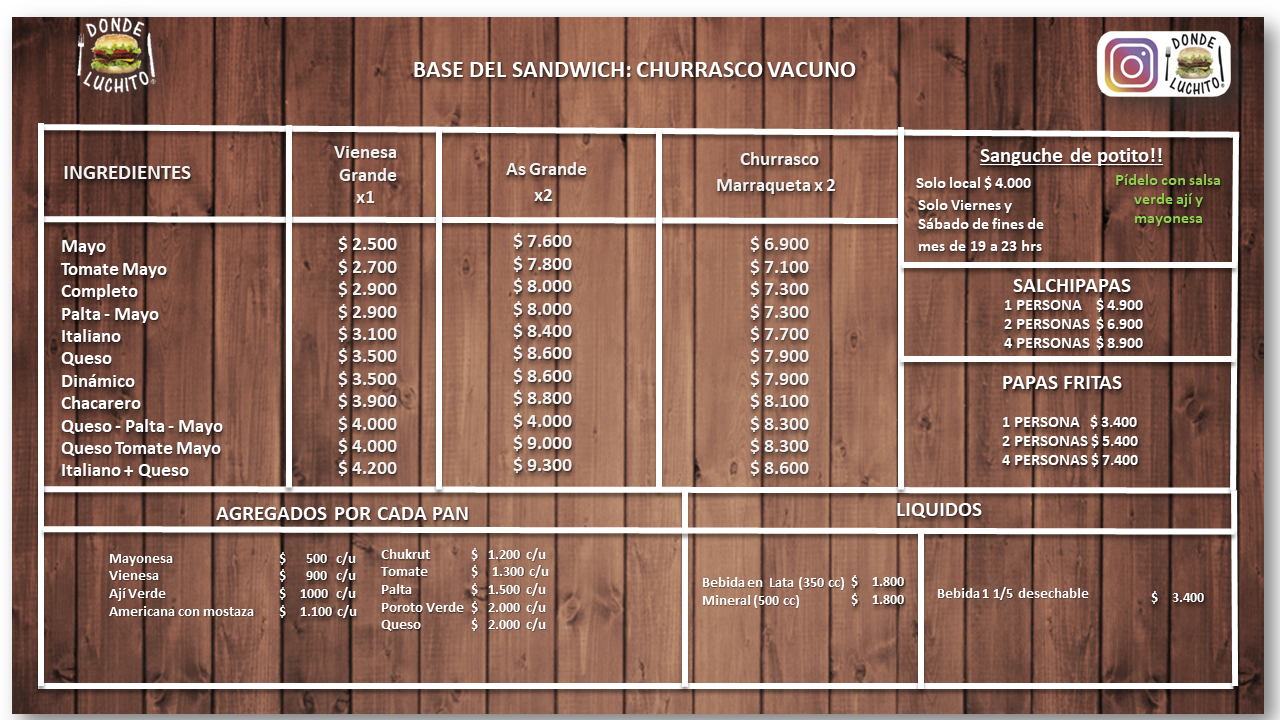 LISTA DE PRECIOS PRECIOS NUEVOS 2024